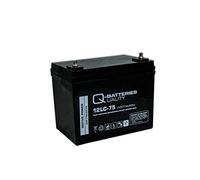 Batterie Q-12LC-75/12 V - 77 Ah (C20) - Type de Cycles AGM - Deep Cycle VRLA