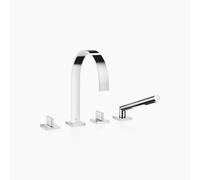 Batterie quatre trous de baignoire Dornbracht MEM pour montage sur le bord de...