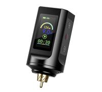 Batterie RCA Power Supply - Capacité : 1900 mAh - Avec écran numérique LED - Batterie au lithium rechargeable sans fil - Pour machine rotative TATELF