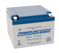 Batterie 12VDC 26AH flamme retardante - POWERSONIC - PS12260GB