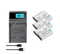 Batterie Rechargeable 1500mAh NP-40 CNP40 et chargeur USB, Compatible avec appareil photo Casio EX-Z30/Z40/Z50/Z55/Z57/Z750 EX-P505/P600/P700 PM200