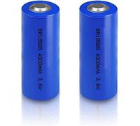 Batterie Rechargeable 2 Pièces 3.6V Lisocl2 Batterie Er18505 Taille 4000Mah Lithium Batterie Principale