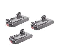 Batterie Rechargeable 25,2 V 6,0 Ah, Compatible avec Les Aspirateurs sans Fil Portables Dyson V11, SV15, Absolute Et V11 Fluffy Cyclone.(6000mah-3PCS)