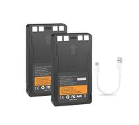 Batterie Rechargeable 8000mAh LIT-22, Compatible avec SPYPOINT, for Caméra De Chasse Flex-M, Flex G-36, Flex-Plus, Flex-S(2 Pcs Battery)