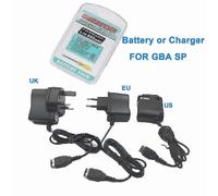 Batterie rechargeable 850 mAh compatible Nintendo Game Boy Advance GBA SP ou adaptateur secteur