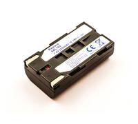 Batterie rechargeable adaptée au Samsung SB-L160, Li-Ion, 7.4V, 2200mAh, 16.3Wh