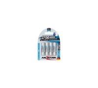 Batterie Rechargeable Ansmann Nickel Métal Hydrure 2700 Mah 1.2 V AA