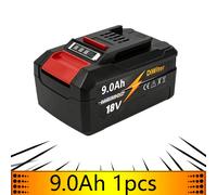 Batterie rechargeable au lithium-ion 18V 9000mAh 4511481 pour outils électriques sans fil Einhell 18 volts Power X-Change, Ozito 9.0AH2PCS