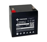 Batterie rechargeable au plomb 12V 5Ah avec connexions Faston F2 - VELAMP - 23736