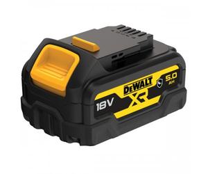 Batterie rechargeable DEWALT 18 V XR Li-Ion 5,0 Ah avec couvercle de protection pour automobile DCB184G