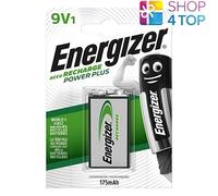 Batterie Rechargeable ENERGIZER 9V HR22 POWER PLUS 9 V NiMH 175mAh E-BLOCK N