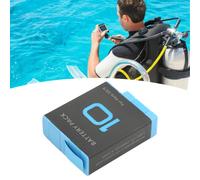 Batterie rechargeable GoPro Hero 9/10, remplacement haute capacité longue durée compatible avec la Hero 9 Black, convient aux caméras sporti