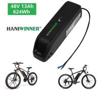 Batterie rechargeable HA193 48V 13Ah 624W pour PLENTY SAMEBIKE GALAXY Giant vélo électrique