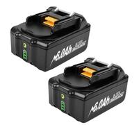 Batterie rechargeable, haute capacité 90Ah, indicateur LED, dix-huit volts, pack de 2 6000mAh