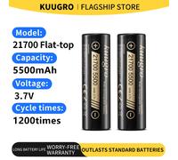 Batterie Rechargeable haute puissance 21700 5500mAh, 3.7V, décharge 3C pour appareils haute puissance, paquet de 1 à 20 21700 5500mAh 1pcs