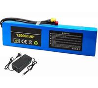 Batterie Rechargeable Haute Puissance 36 V 15 Ah 10S3P Pour Vélo Électrique, Étanche Et Fournie Avec Chargeur Pour Moteurs De 500 W À 100 W. 36V 15AH,XT60+JST