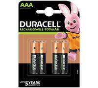 Batterie Rechargeable HR3/AAA 900 mAh - 4 pcs. Duracell