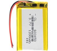 Batterie Rechargeable Li-Polymère 3 7V 603450 Batterie Lithium Polymère 1200mAh pour MP3 MP4 DVD LED Light PSP,1 PCS