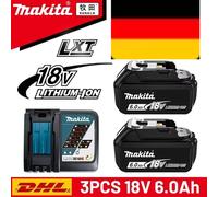 Batterie rechargeable Makita 18V 6,0ah 100% originale, pour outils électriques Makita BL1830 BL1830B BL1840 BL1840B BL1850 BL1850B Makita 6AhX3--10C