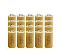 Batterie Rechargeable Ni-cd 2200mAh, Compatible For Makita, Compatible For Dewalt, Outils Électriques, Batterie De Tournevis, 1.2V, Haute(12PCS)