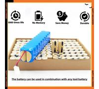 Batterie rechargeable Ni-Cd de haute qualité 1,2 V 2800 mAh pour outils électriques de marque, batterie de tournevis 2PCS