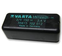 Batterie Rechargeable, NI-MH 2V150H MEMPAC 2.4V, VARTA, 55615702012
