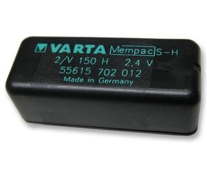 Batterie Rechargeable, NI-MH 2V150H MEMPAC 2.4V, VARTA, 55615702012