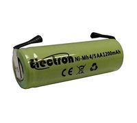 Batterie rechargeable Ni-MH 4/5AA 4/5 AA 1,2 V 1200 mAh 42 x 14 mm avec lamelles languettes terminaux à souder pour affutage colis Batterie
