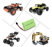 Batterie rechargeable Ni-MH AA 7,2 V 2400 mAh avec câble de charge (fiche SM)