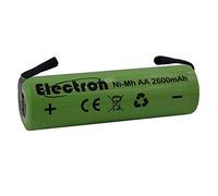 Batterie rechargeable Ni-Mh AA de 1,2 V, 2600 mAh avec languettes terminales à souder pour batterie d'accumulateurs