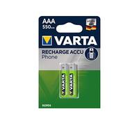 batterie rechargeable nimh aaa 1.2 v 550 mah 2blister