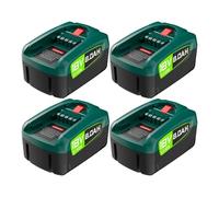 Batterie rechargeable PBA 8000mAh 18V, compatible for Bosch, | Batterie de remplacement for outils électriques AL1880CV AL1810CV AL18815CV AL1830CV(4Pack 8000mAh)