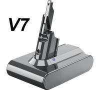 Batterie rechargeable pour Dyson V6, V7, V8, V10 Series, capacité de 6000mAh, technologie Li-Ion, 1pc batterie 60ah V7, 216V, 1pc batterie 60ah V7, 216V, 1pc batterie 60ah V7, 216V, 1pc batterie 60ah 