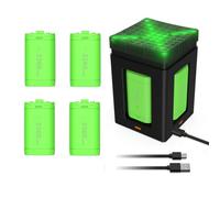 Batterie rechargeable pour manette Xbox Series X/S - Chargeur rapide USB-C - Station de charge pour manette Xbox Series X/S/Xbox One/Xbox One S/X/Elite