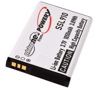 Batterie rechargeable pour Siemens gigaset SL910A