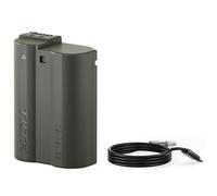 Batterie Rechargeable Tilta EN-EL15C avec entrée USB-C (2400 mAh) | Compatible avec Nikon Z8, Zf, Z7II, Z6II, Z7, Z6, Z5, D850, D810, D750, D610, D500, D7500, D7200 TEN-EL15C-GN