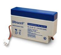 Goobay Batterie au plomb ULTRACELL 78297 12 V 0,8 Ah (UL0.8-12) Connecteurs JST