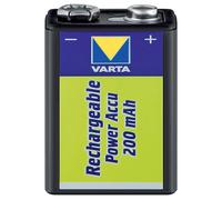 Batterie rechargeable - Varta - 567221 - 9V - 200 mAh - NiMH - Lot de 10