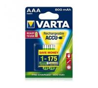 Batterie Rechargeable Varta AAA Ministilo 800 mAh Paquet De 2 Pièces