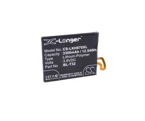 Batterie rechargeable - VHBW - pour LG G6 / AS998 (remplace BL-T32) - 3300 mAh - 3,8 V - Li-polymère