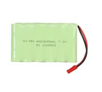 Batterie rechargeable - YUNIQUE FRANCE - 7.2V 2400mAh Ni-MH AA - Compatible RC - 1 pièce - Mixte