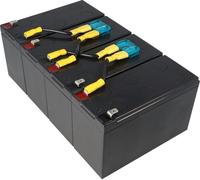 Batterie réplique exactement adaptée à la batterie APC-RBC8 prémontée avec câble et connecteur
