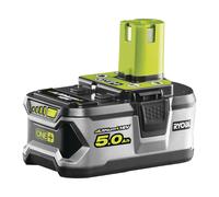 Batterie Ryobi RB18L50 18V 5,0 Ah Lithium+ Indicateurs d'état