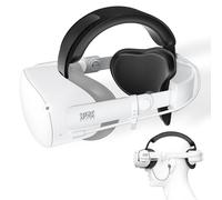 Batterie Sangle Pour Quest 2, Avec Écouteurs, Remplacement Sangle Élite Pour Meta/Oculus Quest 2 Accessoires - Prolonge Le Temps De Jeu Et Réduit La Pression Sur La Tête