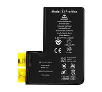 Batterie Sans BMS pour iPhone 13 Pro Max Capacité 4352mAh Noir