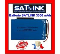 Batterie - SATLINK - WS6902/WS6912/WS6909/WS6918/WS6922 - 7.4V - 3000mAh - Li-Ion Polymère