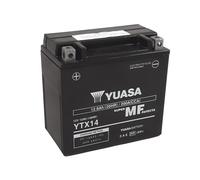 Batterie Yuasa Moto Yamaha 1200 Fj Sans Abs 1991-1992 Ytx14-Bs / 12v 12ah Neuf