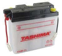Batterie scooter - tensions 6V- capacité 4Ah - dimensions 102mmx48xmmx96mm - polarité + à gauche