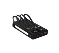 Batterie Secours 25800mAh Câble 4 en 1 Port USB 22.5W et USB C 20W LinQ noir