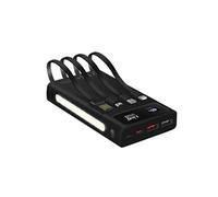 Batterie Secours 25800mAh Câble 4 en 1 Port USB 22.5W et USB C 20W LinQ noir